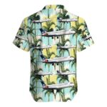 McDonnell Douglas MD 81 Scandinavian Airlines SAS Hawaiian Shirt Back