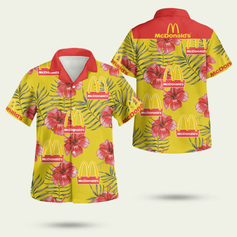 Mcdonald Is Logo Hawaiian Shirt