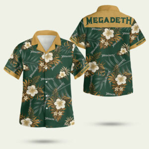 Megadeth hawaiian shirt