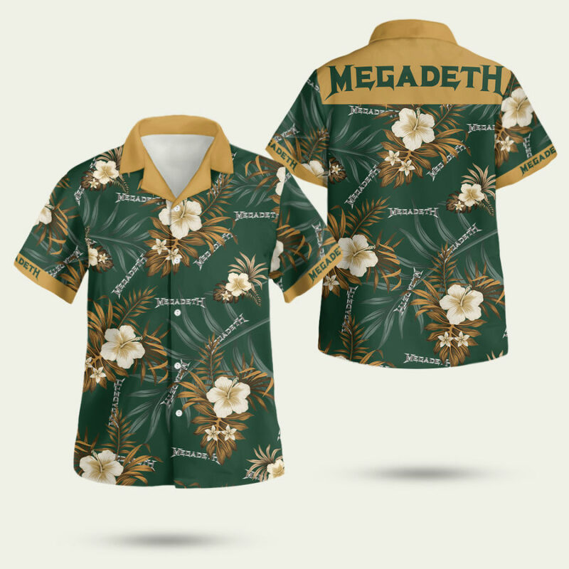 Megadeth Hawaiian Shirt