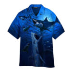 Megalodon Ancient Shark Hawaiian Shirt