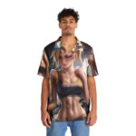 Mercy Anime Inspired Gym Workouts Hawaiian Shirt Front
