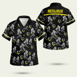 Metal gear solid hawaiian shirt 1