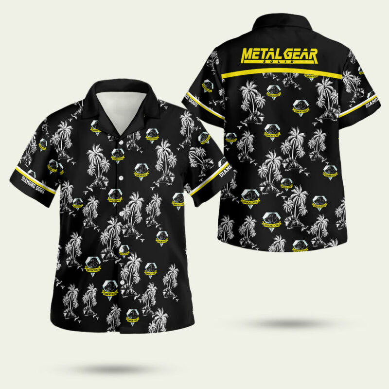 Metal Gear Solid Hawaiian Shirt 1