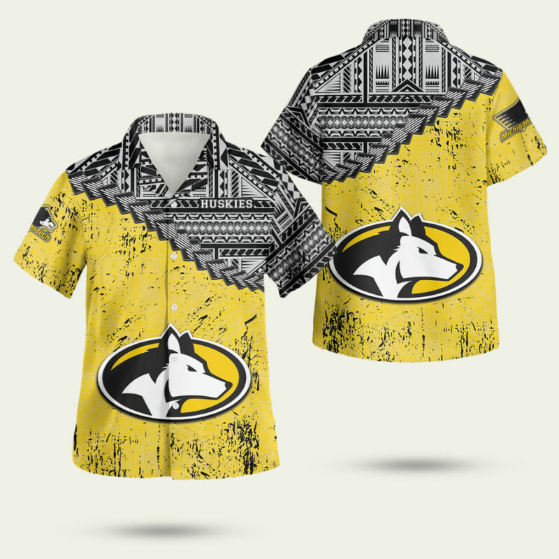 Michigan Tech Huskies Hawaiian Shirt