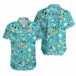Mickey Mouse And Friends Cruise Line 2025 Summer Vacation Hawaiian Shirt