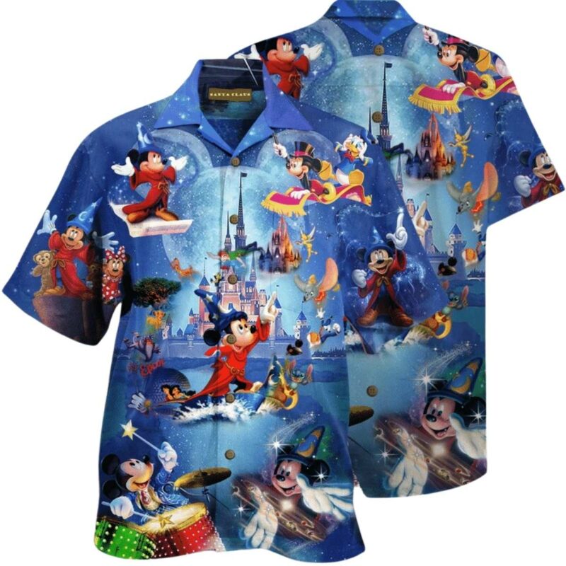 Mickey Mouse Magician Hawaiian Shirt