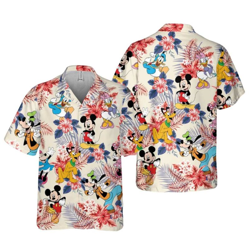 Mickey And Friends Disney Hawaiian Shirt