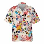 Mickey and Friends Disney Hawaiian Shirt Front