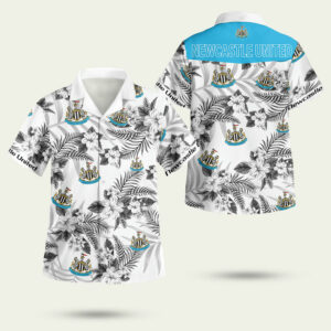 Newcastle united football club hawaiian shirt