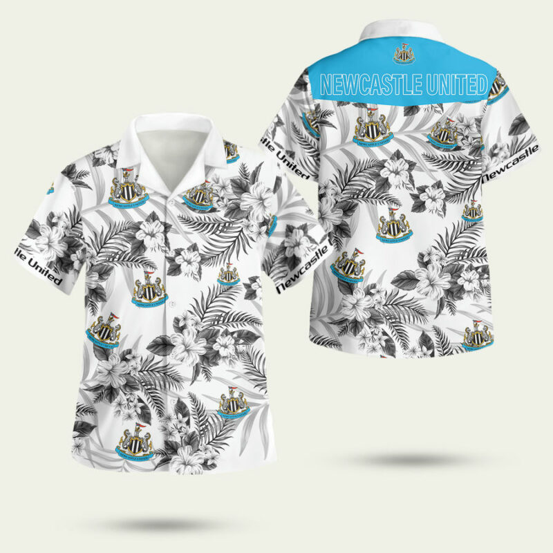 Newcastle United Football Club Hawaiian Shirt