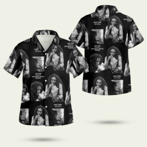 Nice time bob marley and the wailer hawaiian shirt