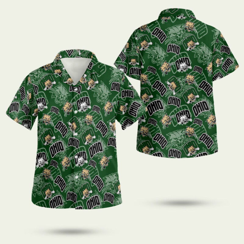 Ohio University Bobcats Hawaiian Shirt