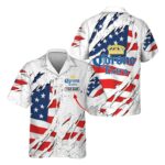 Personalized American Corona Extra Ripped Hawaiian shirt