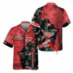 Personalized Budweiser Coconut Tree Vintage Hawaiian Shirt