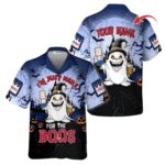 Personalized I’m Just Here For The Boos Hamm’s Beer Hawaiian Shirt