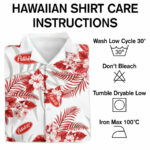 Peterbilt tropical hawaiian shirt care instructions