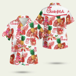 Pineapple chick fil a hawaiian shirt