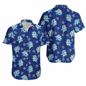 Piplup Japanese Anime Hawaiian Shirt
