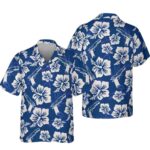 Pistol Gun Hibiscus Hawaiian Shirt