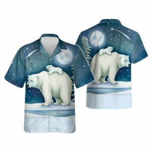Polar Bear Hawaiian Shirt