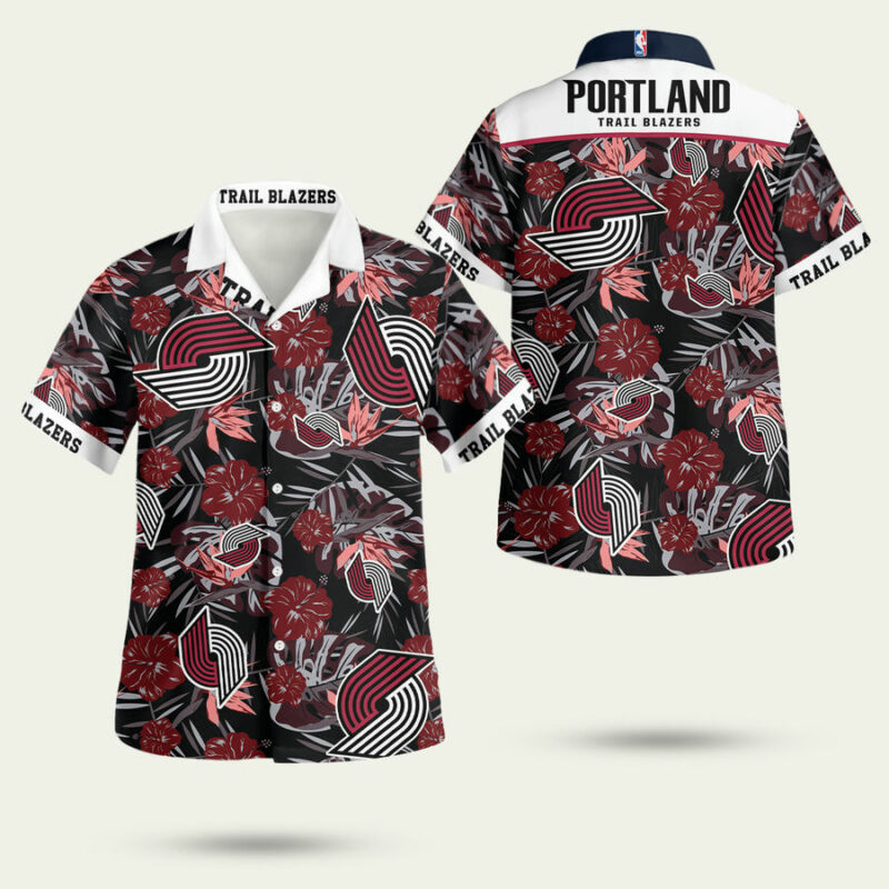 Portland Trail Blazers Summer Hawaiian Shirt