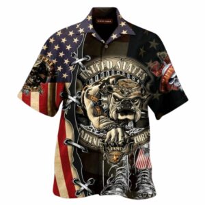 Proud United States Marine Corps Hawaiian Shirt