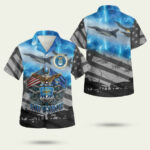 Proudly served united states air force hawaiian shirt