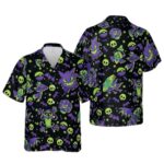 Purple Anime Beach 2025 Summer Hawaiian Shirt