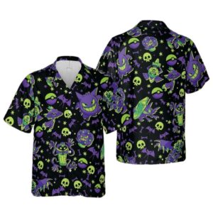 Purple Anime Beach 2025 Summer Hawaiian Shirt