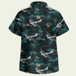 Raf boeing b 17 mk iia flying fortress hawaiian shirt back side