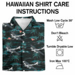 Raf boeing b 17 mk iia flying fortress hawaiian shirt care instruction