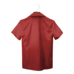 Red Merry Christmas Ho Ho Ho Santa Greeting Hawaiian Shirt Back