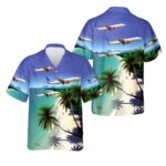SAS Scandinavian Airlines Boeing 737 800 airplane Coconut Island Hawaiian Shirt