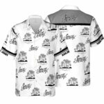 Sailor Jerry Palm Island Gray Hawaiian Shirt