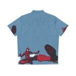 Samumenco Anime Superhero Hawaiian Shirt Back