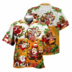 Santa Claus And Beer Hawaiian Shirt