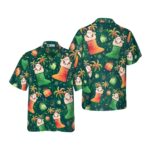 Santa Claus Tropical Delight Christmas Hawaiian Shirt
