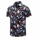 Santa Vacation Christmas Hawaiian Shirt Front