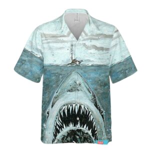Sharks Jaws Summer Shark Hawaiian Shirt
