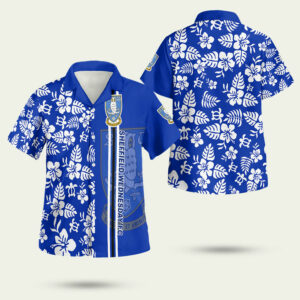 Sheffield wednesday aloha hawaiian shirt 1