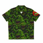 Slimer Ghostbusters Hawaiian Shirt Front