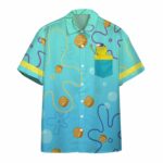 SpongeBob Krabby Patty Hawaiian Shirt