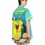 SpongeBob Krabby Patty Hawaiian Shirt Back 1