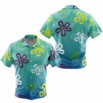 SpongeBob SquarePants Logo Pattern Hawaiian Shirt