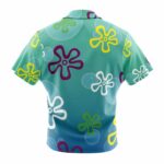SpongeBob SquarePants Logo Pattern Hawaiian Shirt Back