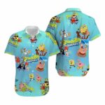 SpongeBob SquarePants Summer Beach SpongeBob Hawaiian Shirt