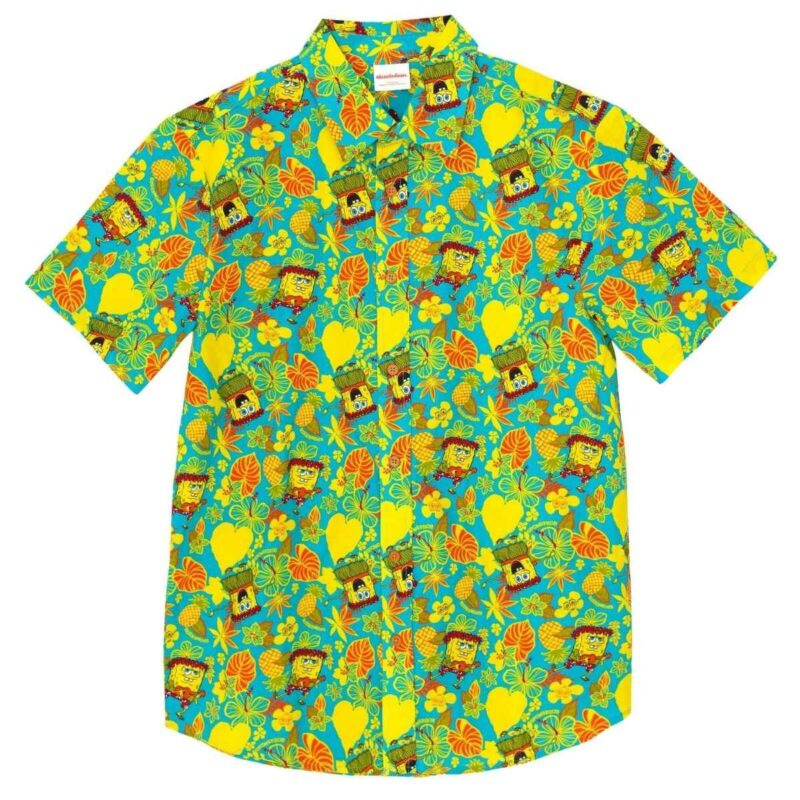Spongebob Tropical Funny Hawaiian Shirt