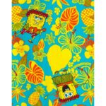 SpongeBob Tropical Funny Hawaiian Shirt Front 1