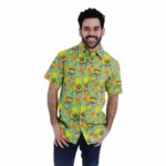 SpongeBob Tropical Funny Hawaiian Shirt Front